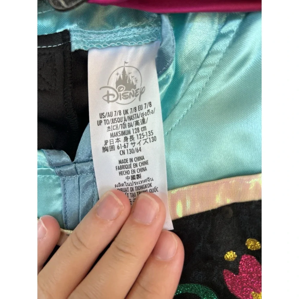 Disney Parks Exclusive Frozen Princess Anna Dress Costume Size Medium 7/8 NWT